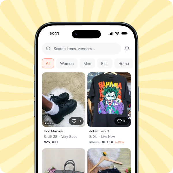MyThrift mobile app preview
